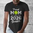 Class Of 2026 Tennis Mom Senior Graduation Graduate Men's V-Neck T-Shirt