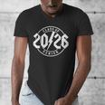 Class Of 2026 Twenty 26 Classic Rock Graduation Senior 2026 Men's V-Neck T-Shirt