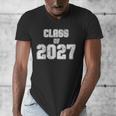 Class Of 2027 Shirt Senior Graduation 2027 Men's V-Neck T-Shirt