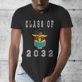 Class Of 2032 Graduation First Day Of SchoolShirt Men's V-Neck T-Shirt