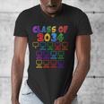 Class Of 2034 Grow With Me Graduation First Day Of School Men's V-Neck T-Shirt