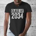 Class Of 2034 Shirt Senior 2034 Graduation Men's V-Neck T-Shirt