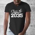 Class Of 2035 Kid To Adult Future Years Graduation Keepsake Men's V-Neck T-Shirt