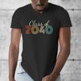 Class Of 2040 Senior Graduate 2040 Graduation Men's V-Neck T-Shirt