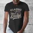 Classic Grandpa Saying Car Lover Men Dad Papa Grandpa Men's V-Neck T-Shirt