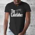 The Code Father Computer Coder Dad Programmer Men's V-Neck T-Shirt