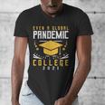 College 2021 Degree Graduation Graduate Men's V-Neck T-Shirt