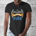 College Graduation Shirts Graduate Grad 2018 Men's V-Neck T-Shirt