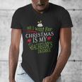 College Student Christmas Bachelors Degree Graduation Men's V-Neck T-Shirt
