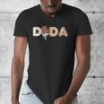 Cookies Dada 1st Birthday Milk Party Family Matching Men's V-Neck T-Shirt Cookies Dada 1st Birthday Milk Party Family Matching Men's V-Neck T-Shirt