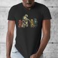 Cool Motocross Dirt Bike Biker Dad & Sons Father's Day Men's V-Neck T-Shirt