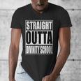 Cool Straight Outta Divinity School Graduation Shirt Men's V-Neck T-Shirt