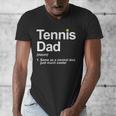 Cool Tennis Novelty For Men Dad Tennis Lover Tennis Player Men's V-Neck T-Shirt