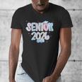 Coquette Senior-Class Of 2026 Preppy Graduation Graduate Men's V-Neck T-Shirt
