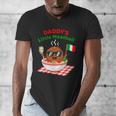 Couple Daddy's Little Meatball Italian Men Men's V-Neck T-Shirt