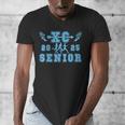 Cross Country Senior Night Senior 2025 Graduation Party 25 Men's V-Neck T-Shirt