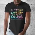 Custodian Life Graduation Day Last Day Of School Tie Dye Men's V-Neck T-Shirt