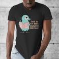 Cute Pigeon This Is My Book Character Costume For Reading Men's V-Neck T-Shirt