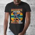 Dabbing Boy Goodbye 2nd Grade Hello 3rd Grade Graduation Men's V-Neck T-Shirt