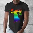 Dabbing Graduate 2018 Graduation Celebration Men's V-Neck T-Shirt