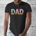 Dad Of 1st First Birthday Girl Ice Cream Men's V-Neck T-Shirt
