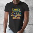 Dad Of The Birthday Boy Brainrot Meme Kids Teens Boys Men's V-Neck T-Shirt