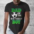 Dad Of The Birthday Boy Soccer Stars Outfit Men's V-Neck T-Shirt