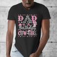 Dad Of The Birthday CowGirl Rodeo CowGirl Birthday Men's V-Neck T-Shirt