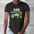 Dad Birthday Crew Garbage Truck Birthday Party T-Shirt Men's V-Neck T-Shirt Dad Birthday Crew Garbage Truck Birthday Party T-Shirt Men's V-Neck T-Shirt