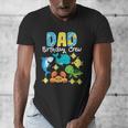 Dad Birthday Crew Sea Ocean Fish Aquarium Bday Party Men's V-Neck T-Shirt