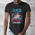 Dad Of The Birthday Cruiser Cruise Birthday Men's V-Neck T-Shirt