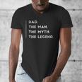 For Dad Birthday From Son Daughter Cool Small Men's V-Neck T-Shirt