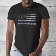 Dad Is A Hero Idea Son Daughter Of Police Men's V-Neck T-Shirt Dad Is A Hero Idea Son Daughter Of Police Men's V-Neck T-Shirt