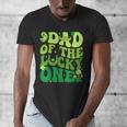 Dad Of The Lucky One Saint Patrick's Day Children Birthday Men's V-Neck T-Shirt Dad Of The Lucky One Saint Patrick's Day Children Birthday Men's V-Neck T-Shirt