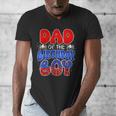 Dad And Mom Birthday Boy Spider Family Matching Men's V-Neck T-Shirt