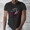 Dad Mom Cool Dog Sunglasses Cockapoo Men's V-Neck T-Shirt Dad Mom Cool Dog Sunglasses Cockapoo Men's V-Neck T-Shirt