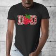 Dad Strawberry Birthday Men's V-Neck T-Shirt