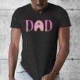 Dad Of The Sweet One Birthday Donut Girl 1st Birthday Men's V-Neck T-Shirt