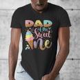 Dad Of The Sweet One Ice Cream 1St Birthday Party Men's V-Neck T-Shirt