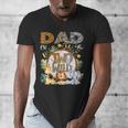 Dad Of The Two Wild Animal Safari 2Nd Birthday Party Men's V-Neck T-Shirt Dad Of The Two Wild Animal Safari 2Nd Birthday Party Men's V-Neck T-Shirt