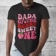 Dada Of The Berry Sweet One Strawberry First Birthday Men's V-Neck T-Shirt