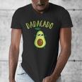 Dadacado Cute Daddy Avocado Pregnant Dad Father Day Men's V-Neck T-Shirt