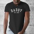 Daddy 2026 Classic Bold Font Men's V-Neck T-Shirt