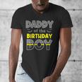 Daddy Of The Birthday Boy Bat Family Party Theme Boys Men's V-Neck T-Shirt