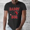 Daddy Bug Ladybug Dad Men's V-Neck T-Shirt