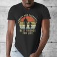Daddy And Daughter Best Friends For Life Dad Father's Day Men's V-Neck T-Shirt