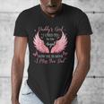 Daddy Girl I Used To Be His Angel Now He Is Mine Men's V-Neck T-Shirt
