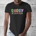 Daddy Saurus Kids Dinosaur Birthday Party Family Matching Men's V-Neck T-Shirt