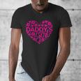 Daddy's Girl Father's Day Idea For a New Dad Men's V-Neck T-Shirt