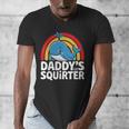 Daddy's Lil Squirter Cute Embarrassing Woman Men's V-Neck T-Shirt